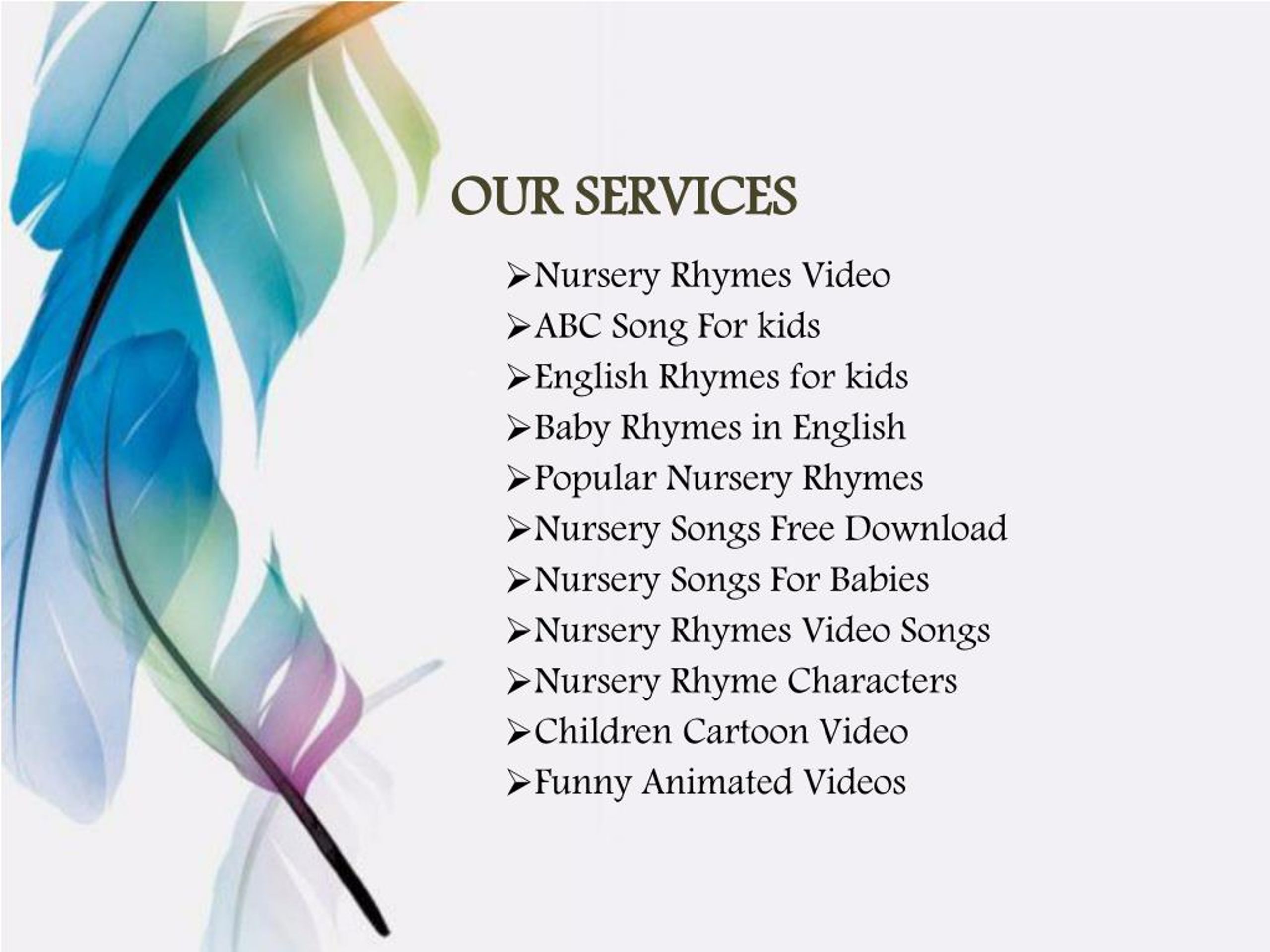 PPT - English rhymes for kids PowerPoint Presentation, free download -  ID:7919371