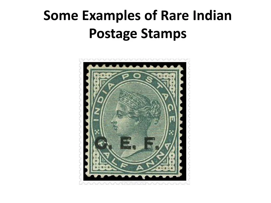 PPT - Some Examples of Rare Indian Postage Stamps PowerPoint ...