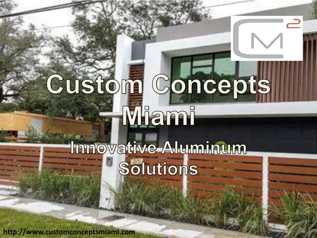 Ppt Aluminum Fabrication Doors Custom Concepts Miami