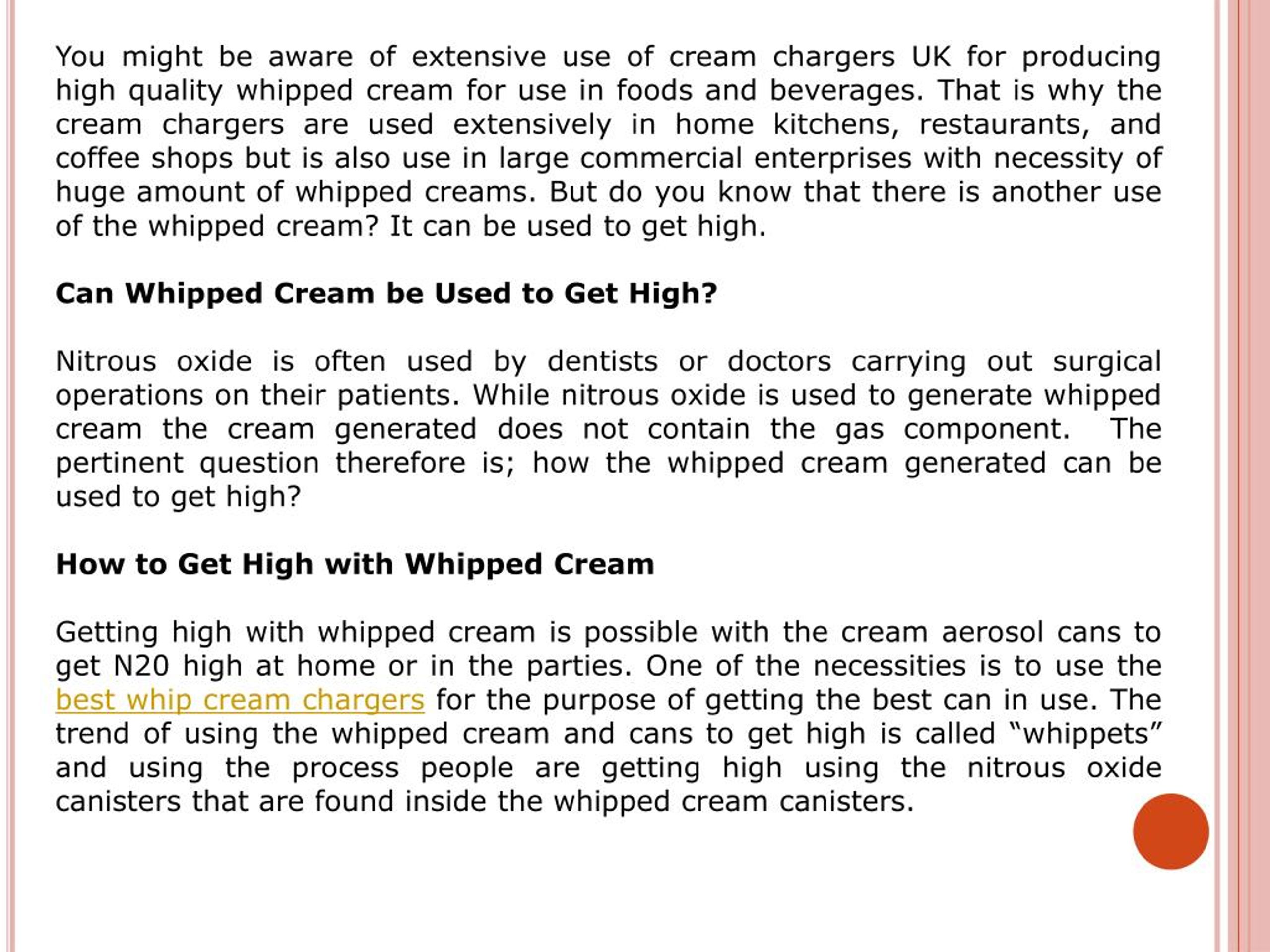 PPT - Best Whip Cream Chargers UK PowerPoint Presentation, free download -  ID:7921786