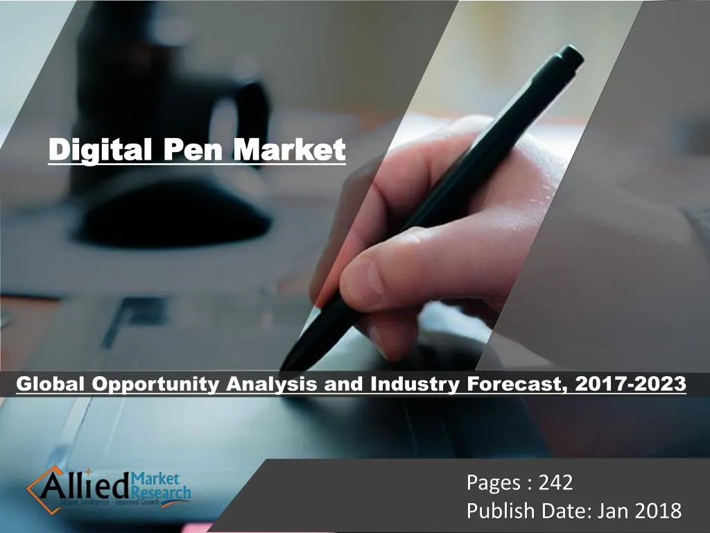 PPT Digital Pen Market Expected to reach 815.78 Million, Globally