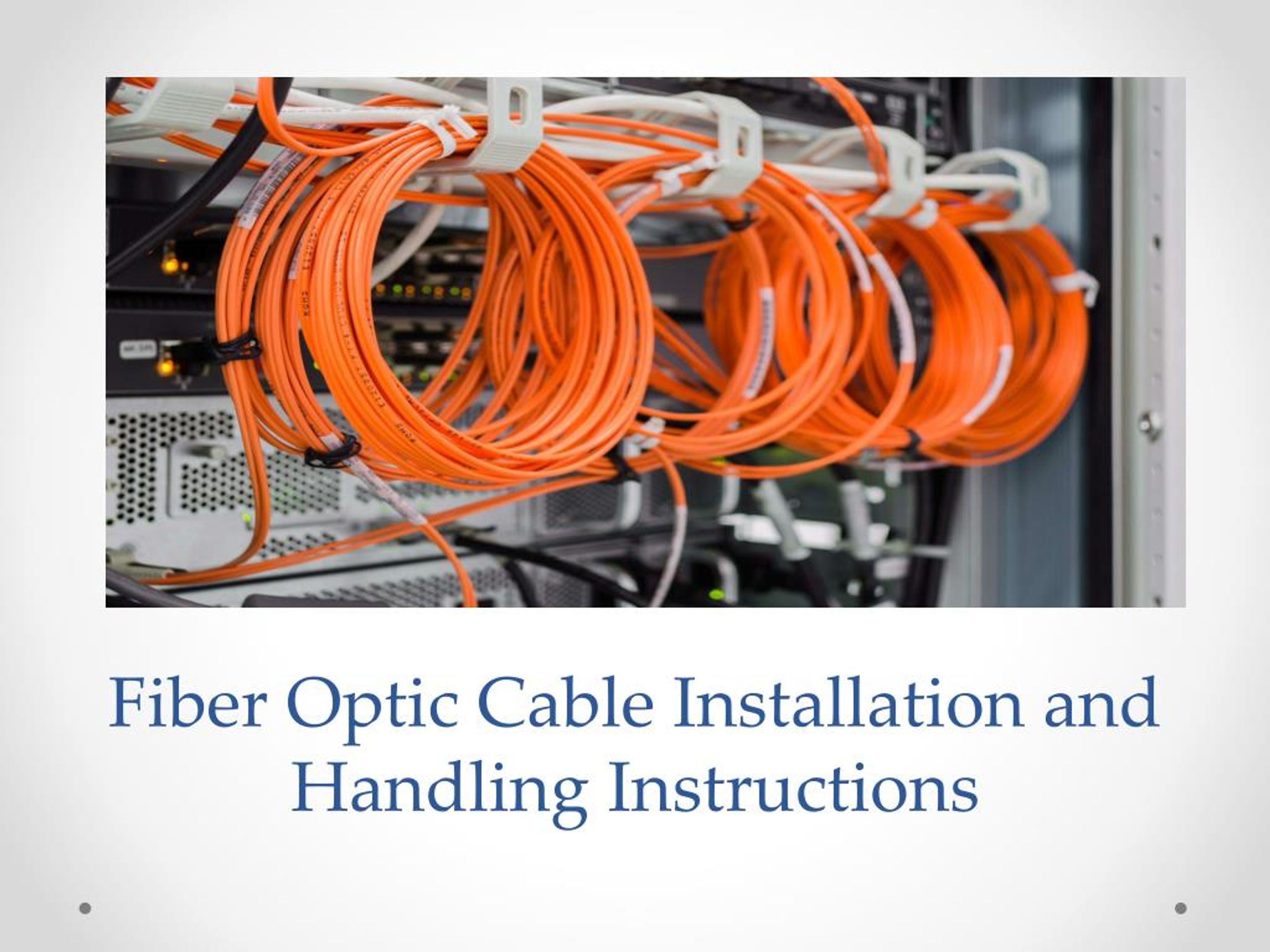  Configure, Build and Buy Your Custom Fiber Optic  Cable Assembly Direct From Custom Cable, Inc.