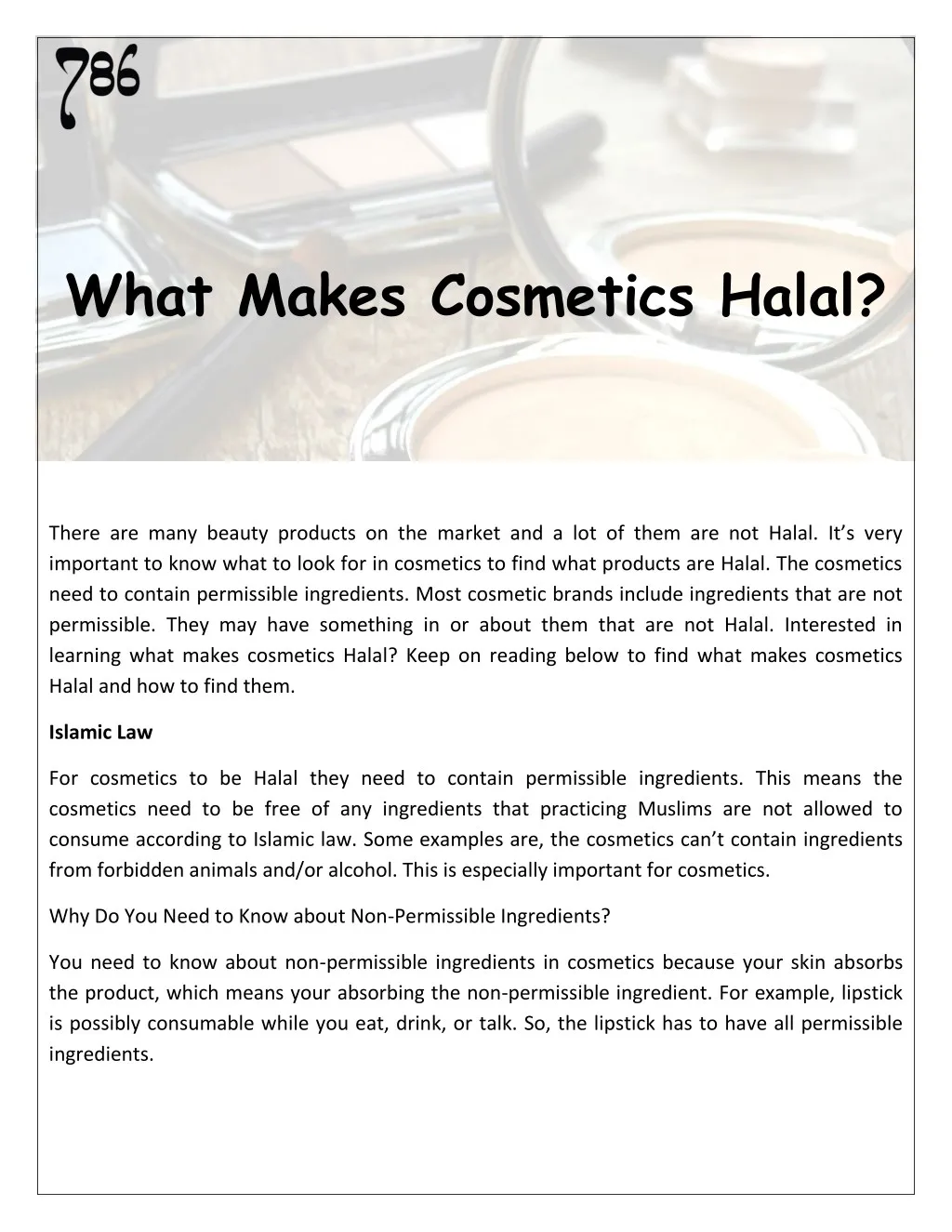 Ppt Halal Nail Polish Powerpoint Presentation Free Download Id 7923645