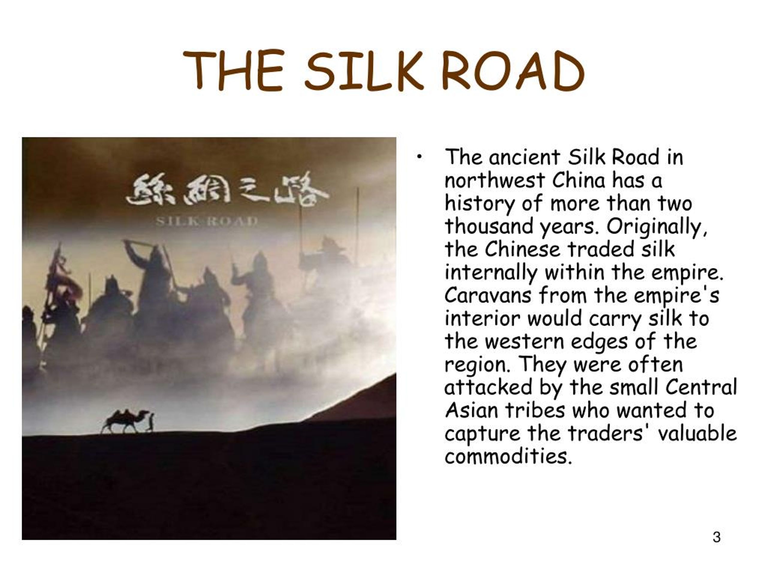 The Silk Road L 