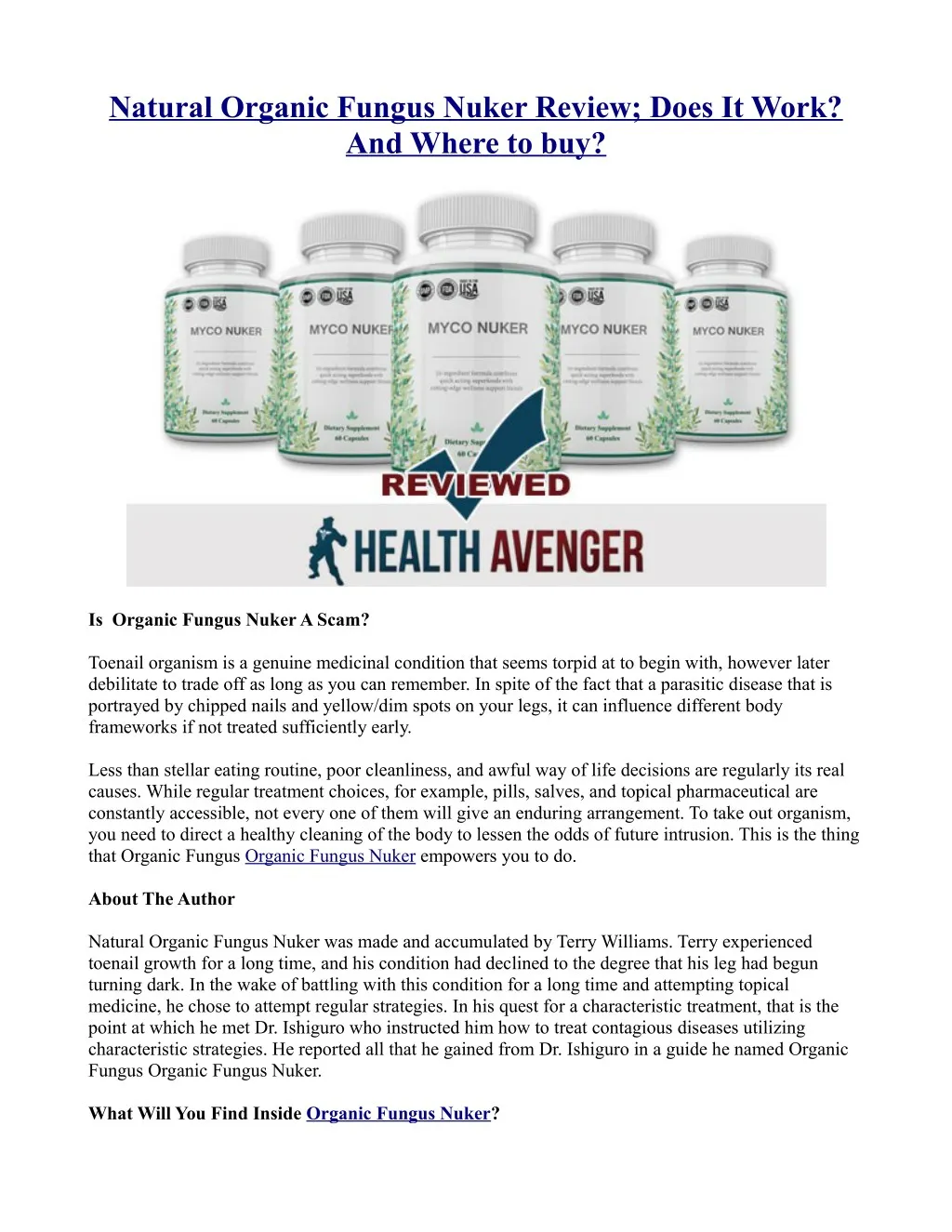 natural organic fungus nuker review does it work n.