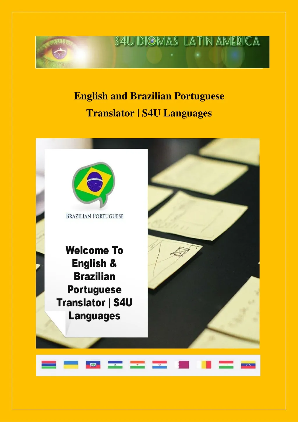 english to portuguese translator