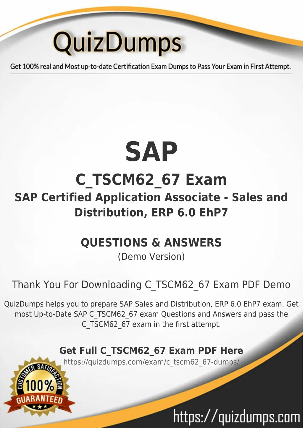 C_TSCM62_67 Pass Exam