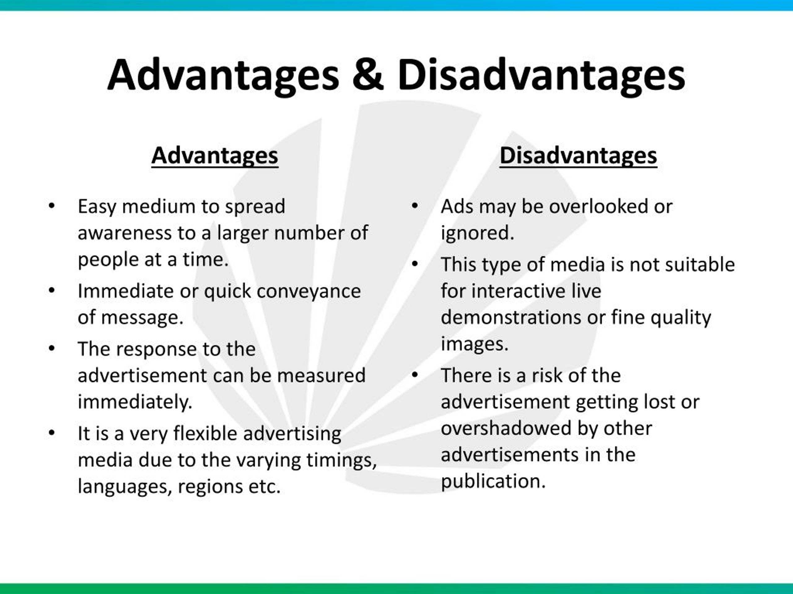 List Of Advantages And Disadvantages Wireless Network Advantages And ...