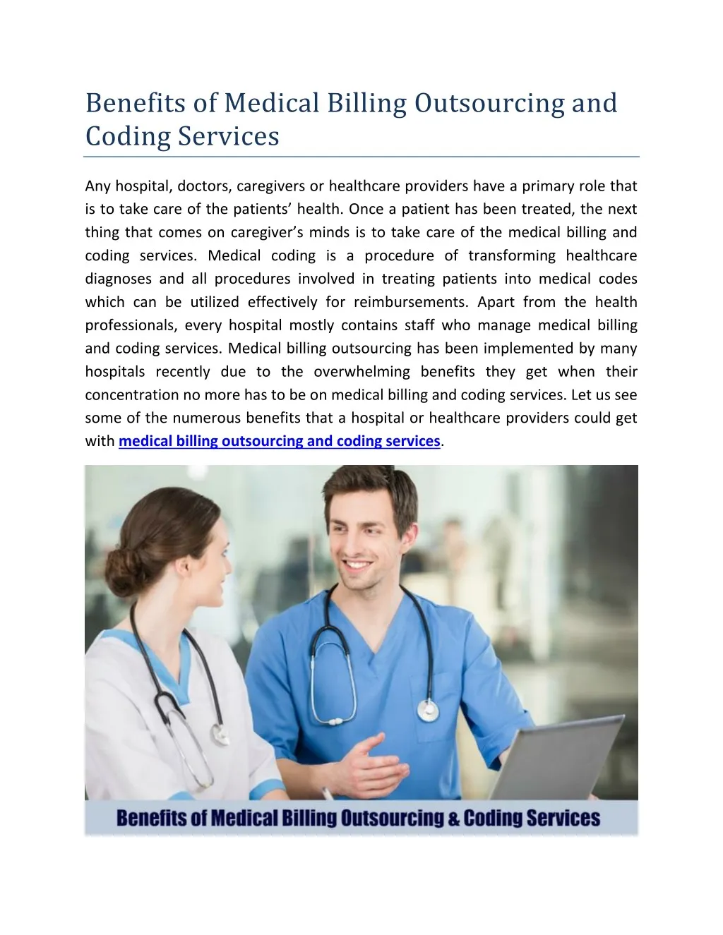 Ppt Benefits Of Medical Billing Outsourcing And Coding Services Powerpoint Presentation Id