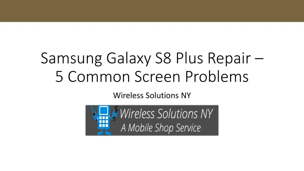 samsung s8 plus screen repair