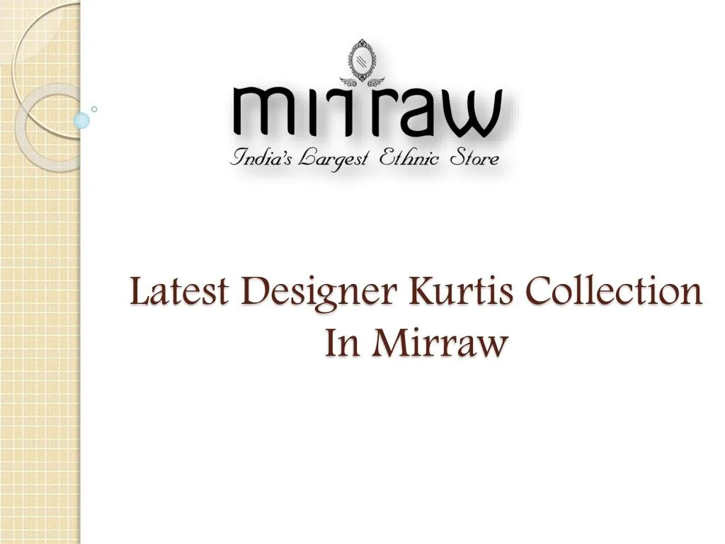 latest designer kurtis collection in mirraw n.