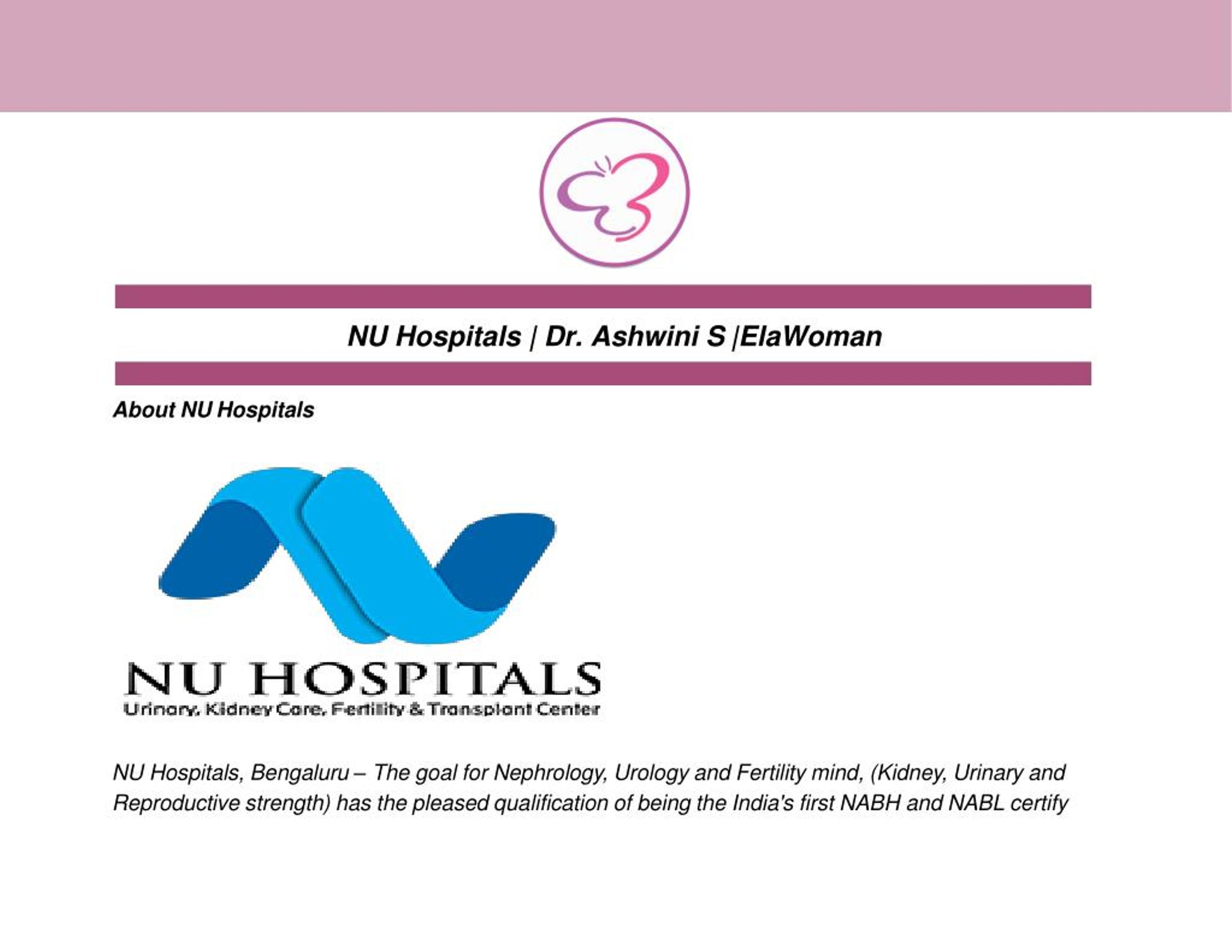 Ppt Nu Hospitals Dr Ashwini S Elawoman Powerpoint Presentation Free Download Id