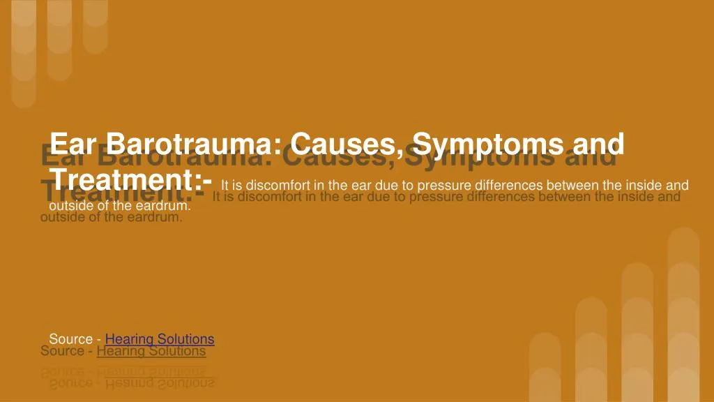 pulmonary barotrauma symptoms