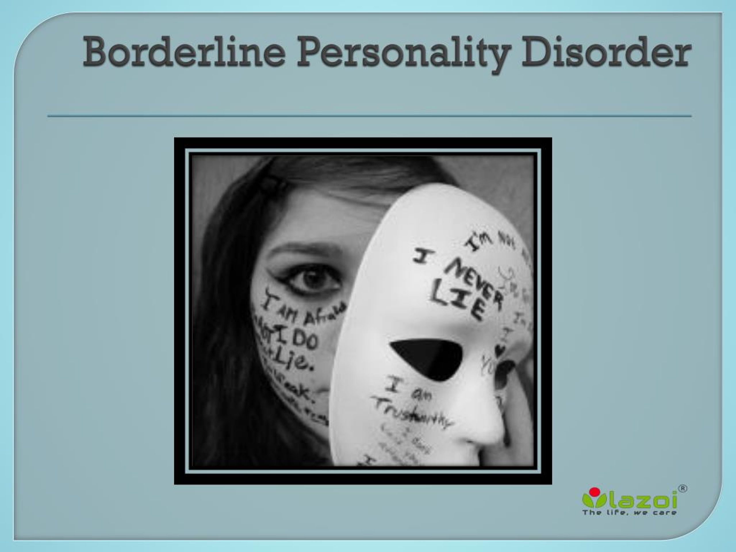 PPT - Borderline Personality Disorder PowerPoint Presentatio