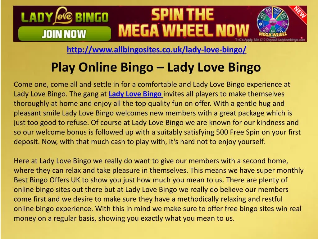 http www allbingosites co uk lady love bingo n.