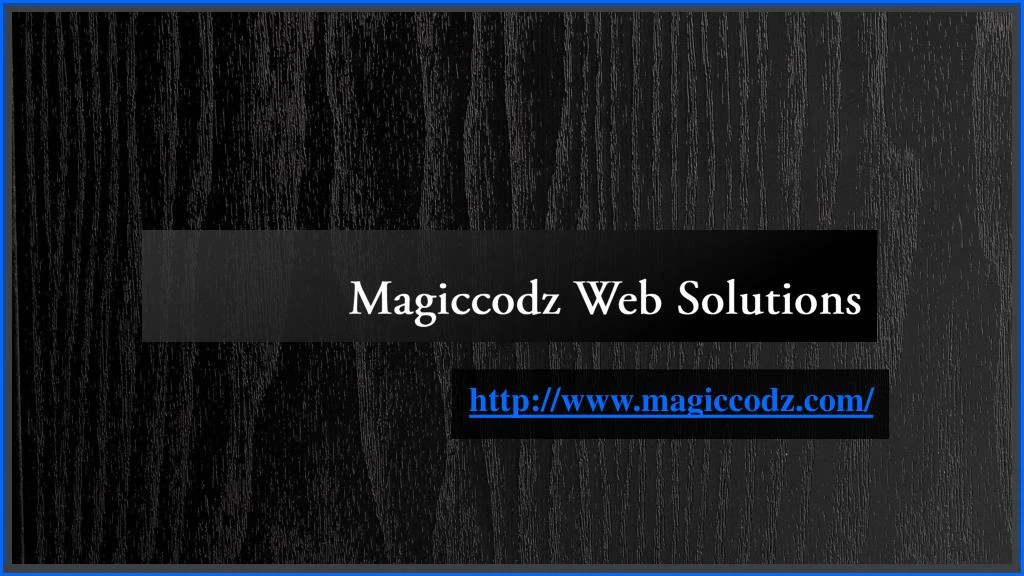 magiccodz web solutions n.