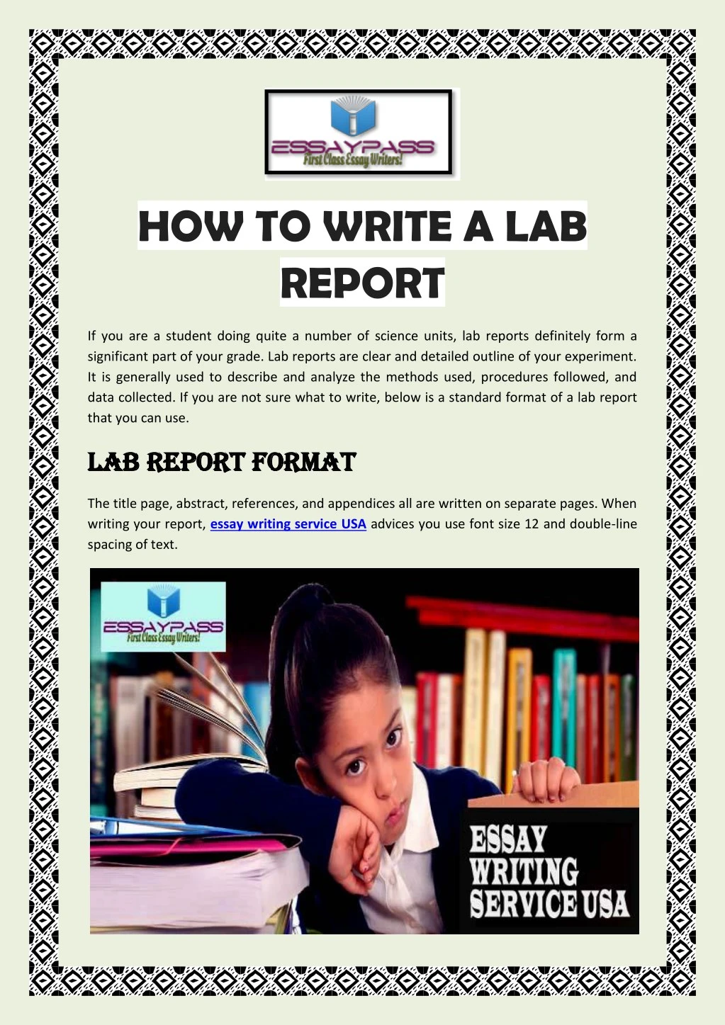 PPT HOW TO WRITE A LAB REPORT PowerPoint Presentation, free download