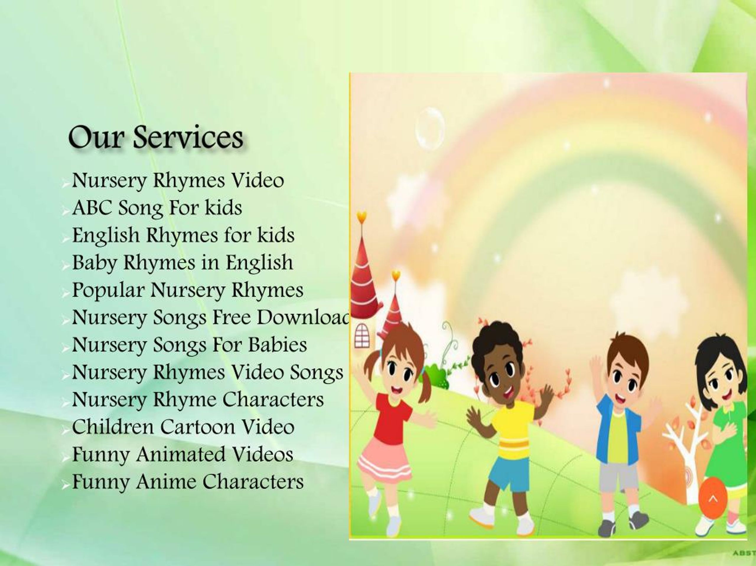 PPT - Children Cartoon Video PowerPoint Presentation, free download -  ID:7933918
