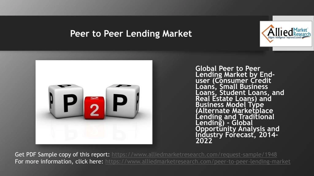 PPT - The Future Analysis Of Peer To Peer Lending Market! PowerPoint ...