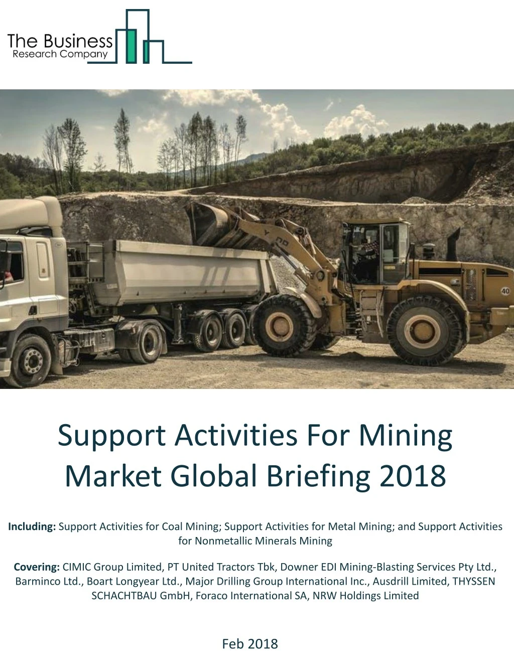 support activities for mining market global n.
