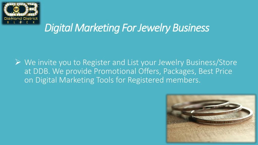 digital marketing for jewelry business n.