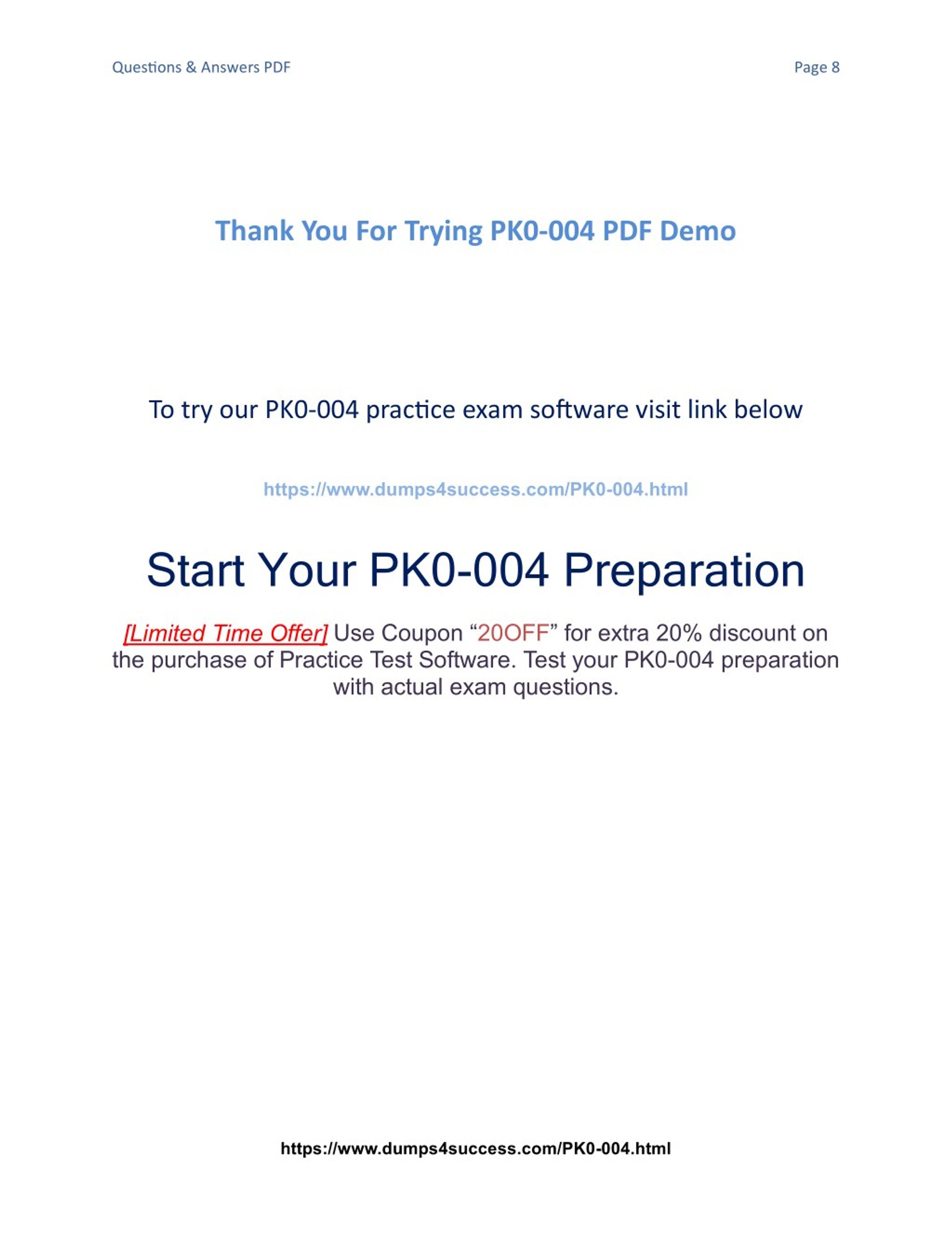 PK0-004 Prüfungs-Guide