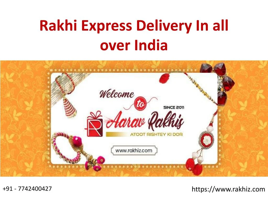 rakhi express delivery in all over india n.