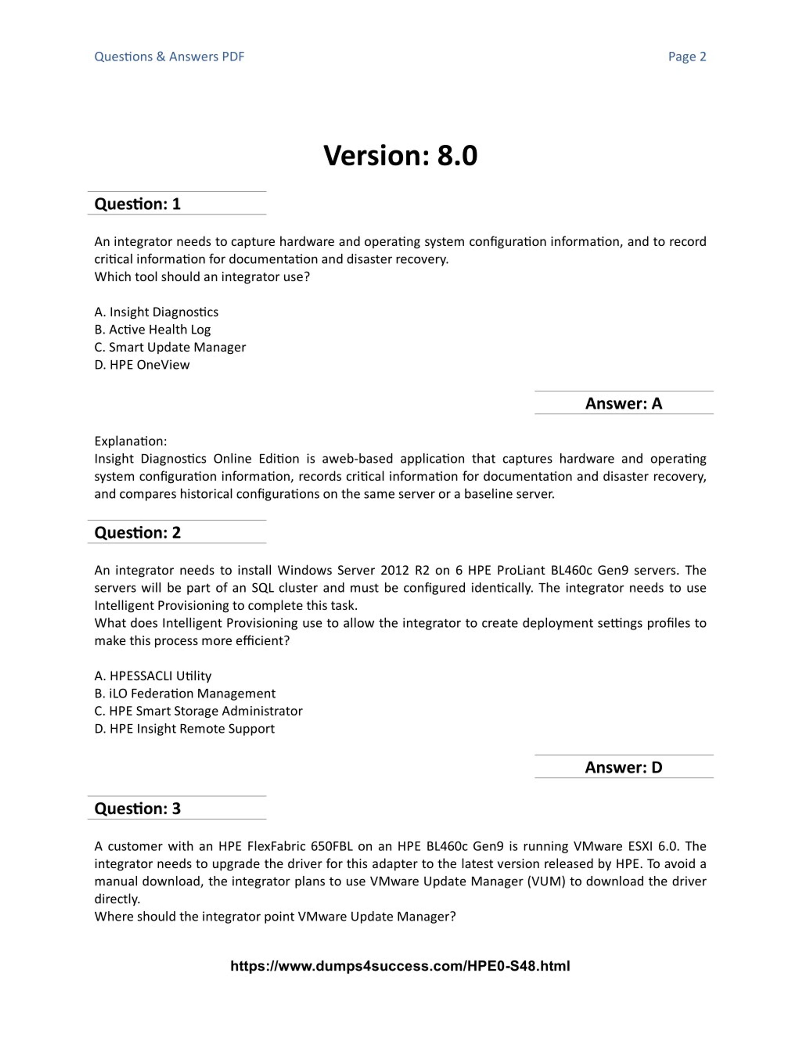 HPE0-V28 Prüfungsunterlagen