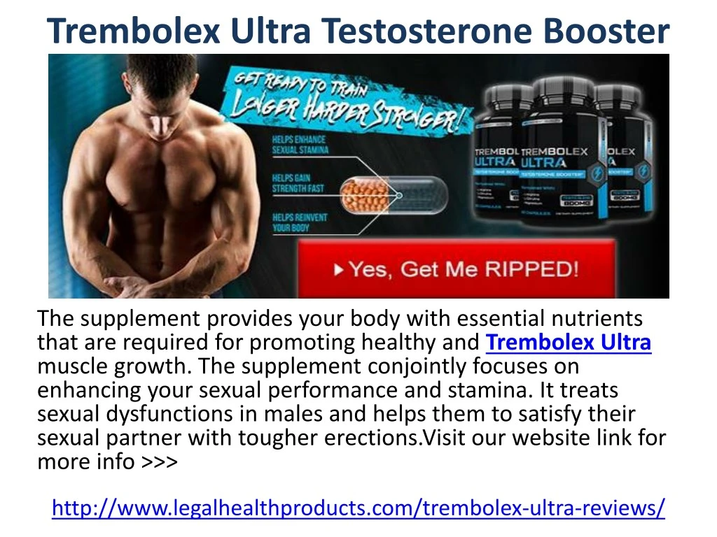 PPT Trembolex Ultra Testosterone Booster Supplement PowerPoint