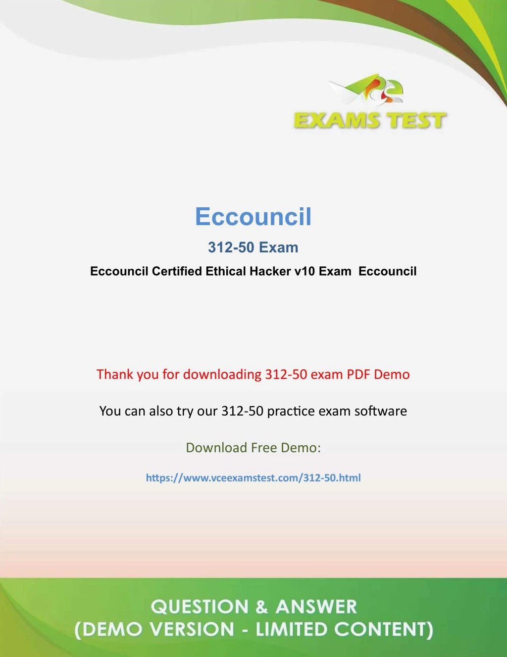 PPT - Get Valid Eccouncil 312-50 VCE Exam 2018 - [DOWNLOAD FREE DEMO Sns-Brigh10