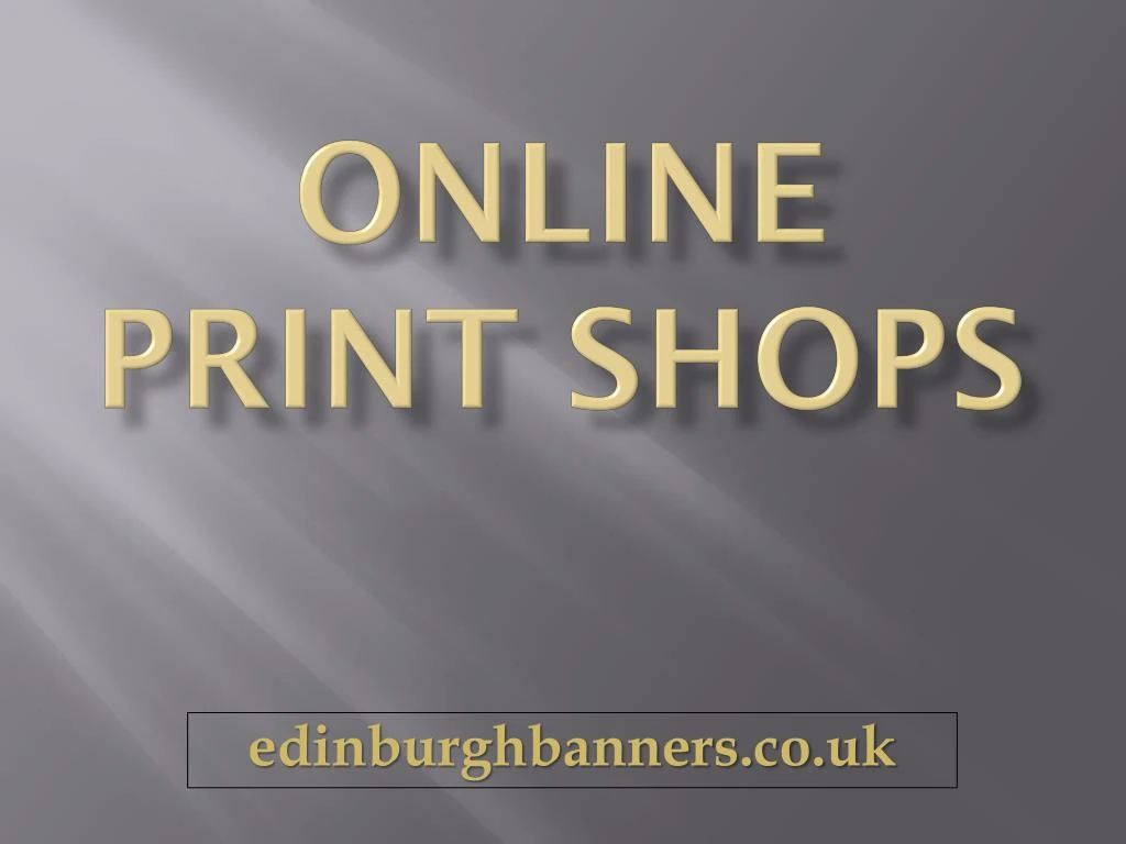 online print shops n.
