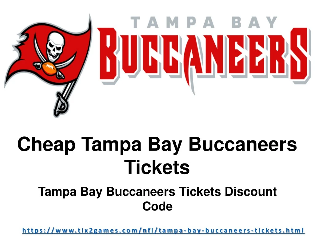 PPT Tampa Bay Buccaneers Match Tickets PowerPoint Presentation, free