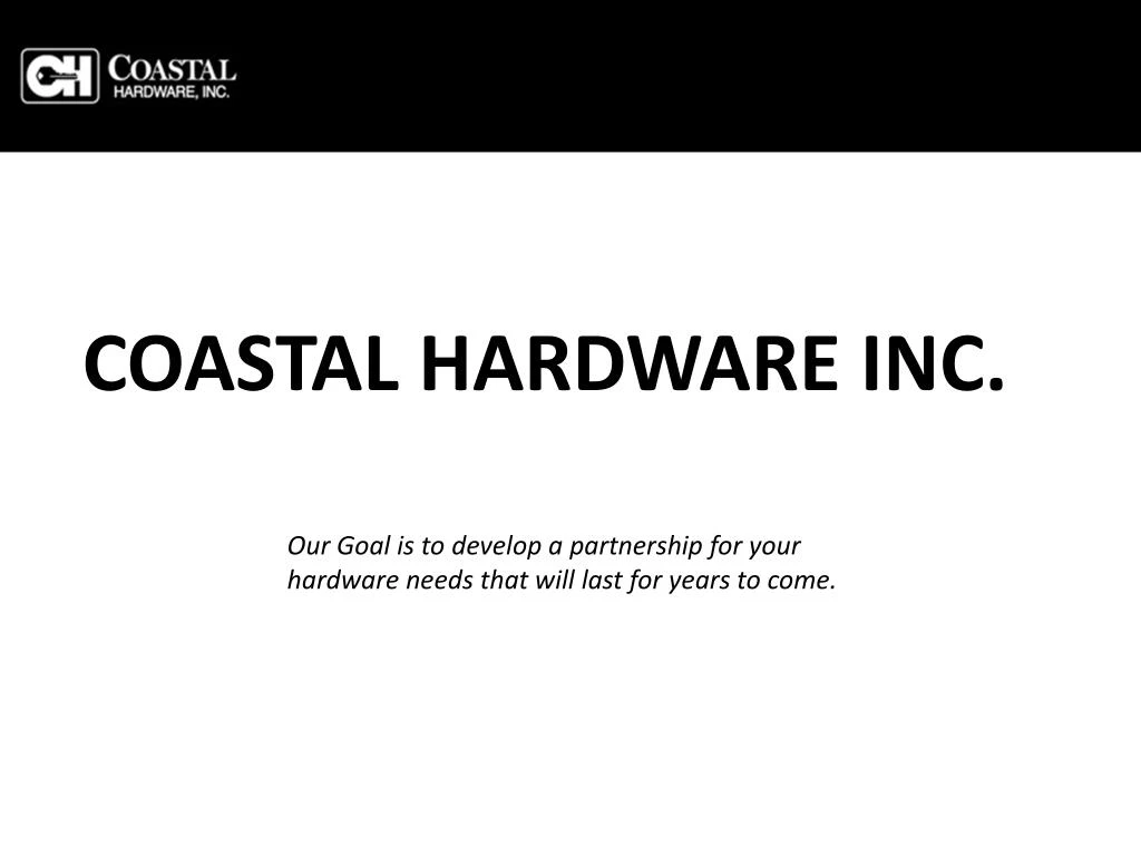 PPT Tips for Shopping at a Hardware Store Coastal Hardware Inc