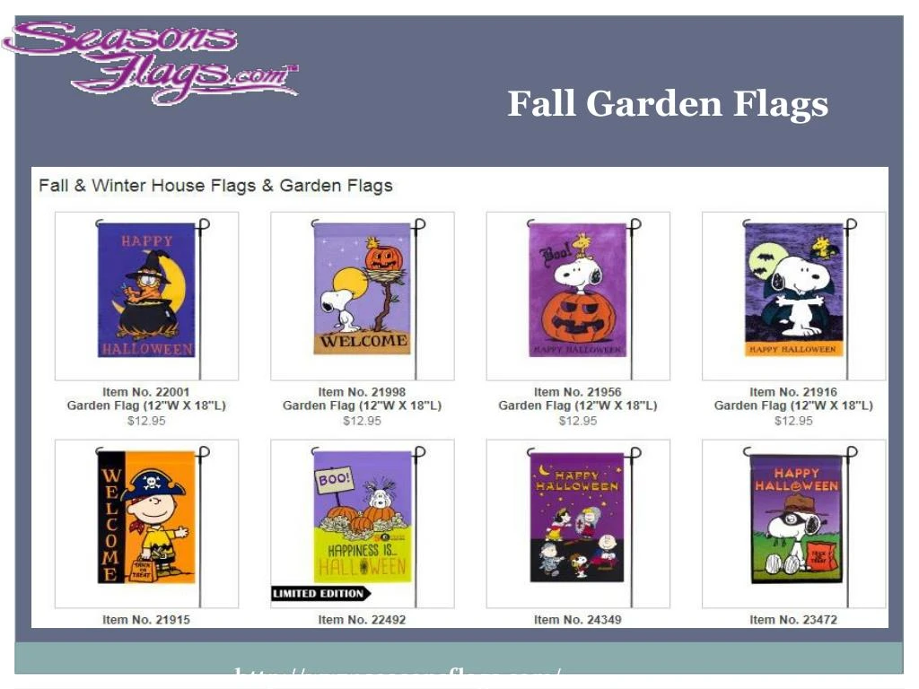 PPT Fall Flags at PowerPoint Presentation, free