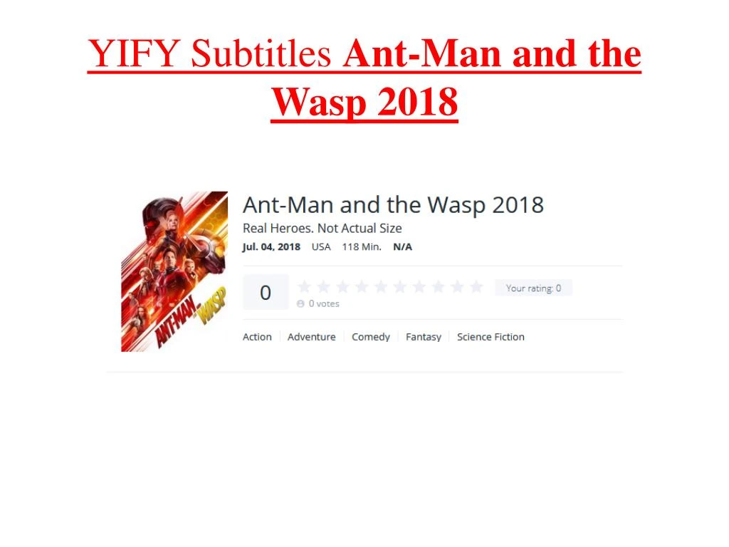 ant man and the wasp download english subtitle