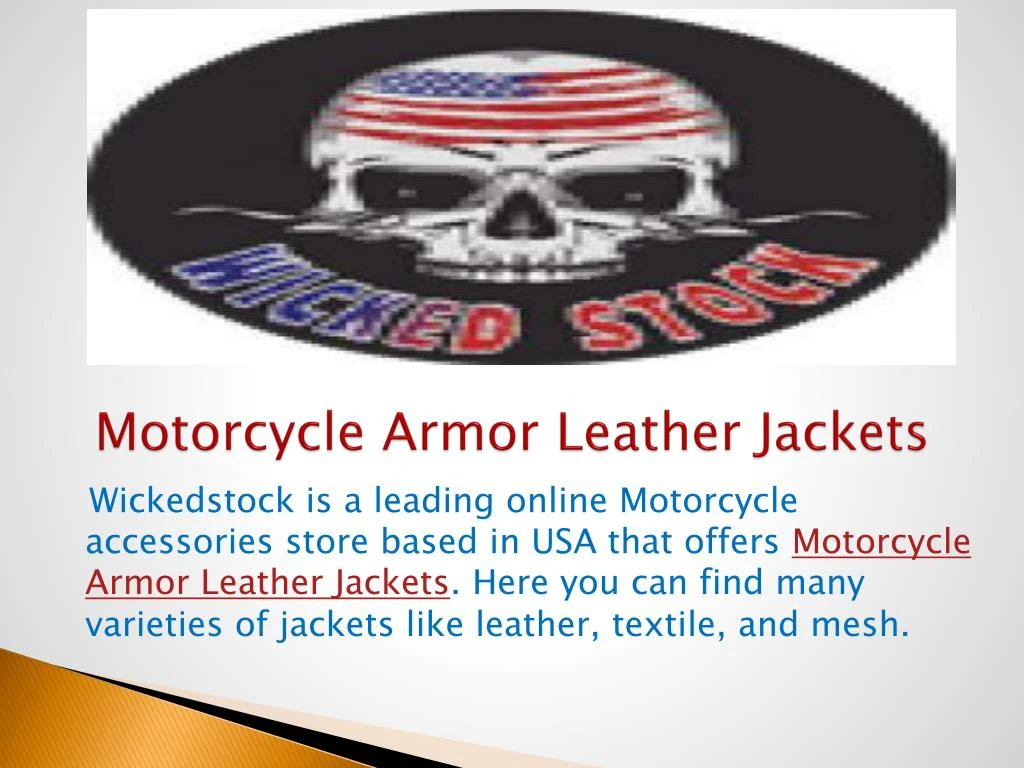 motorcycle armor leather jackets n.