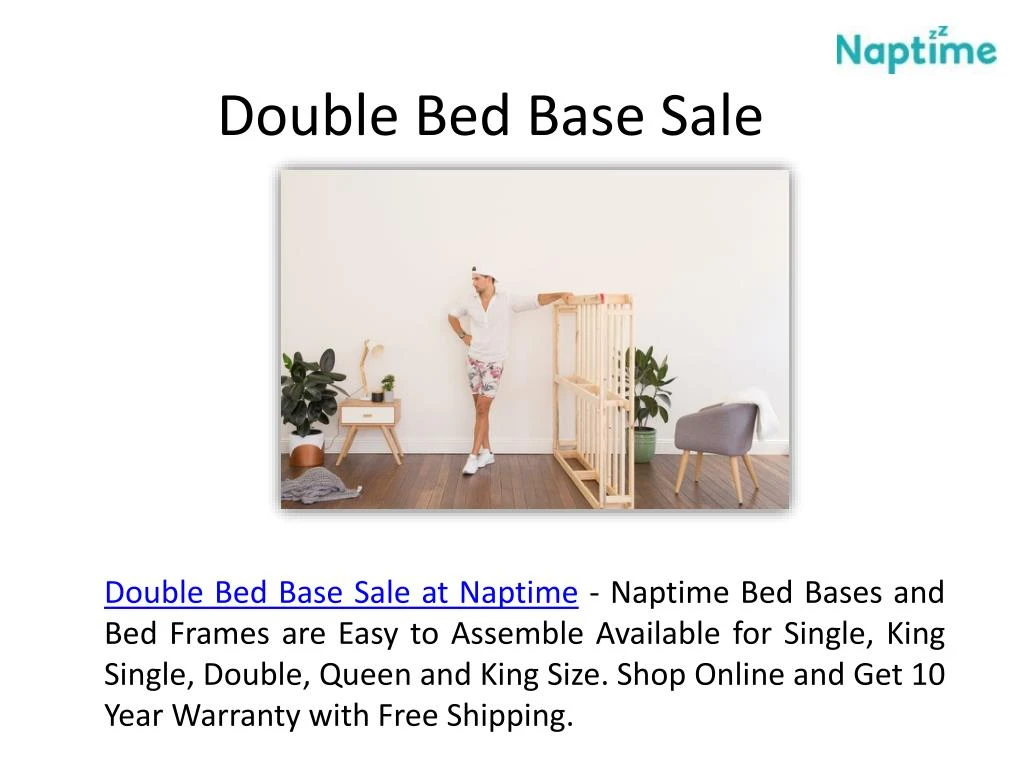 double bed base sale n.