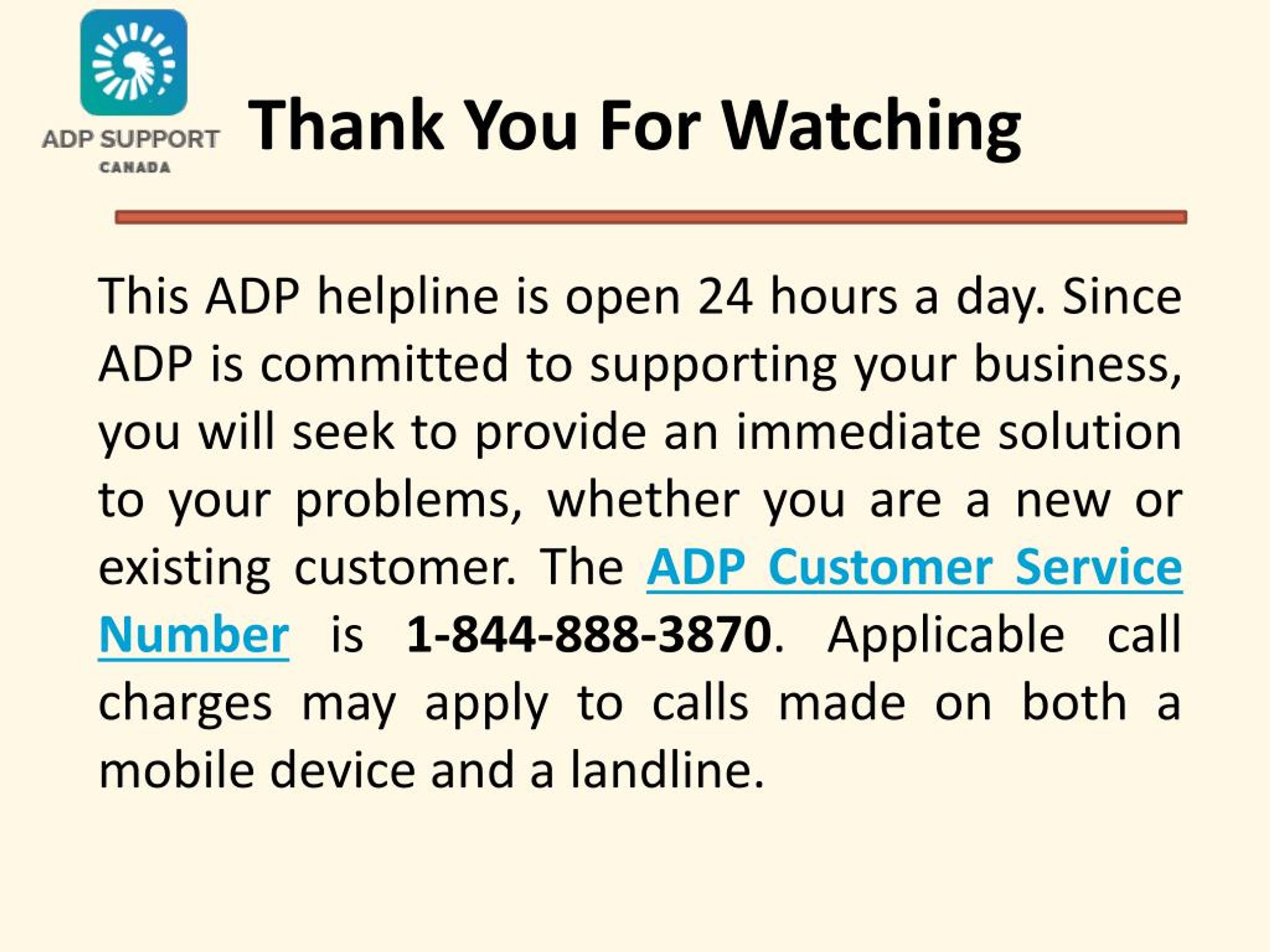 Ppt How To Contact Adp Customer Care Powerpoint Presentation