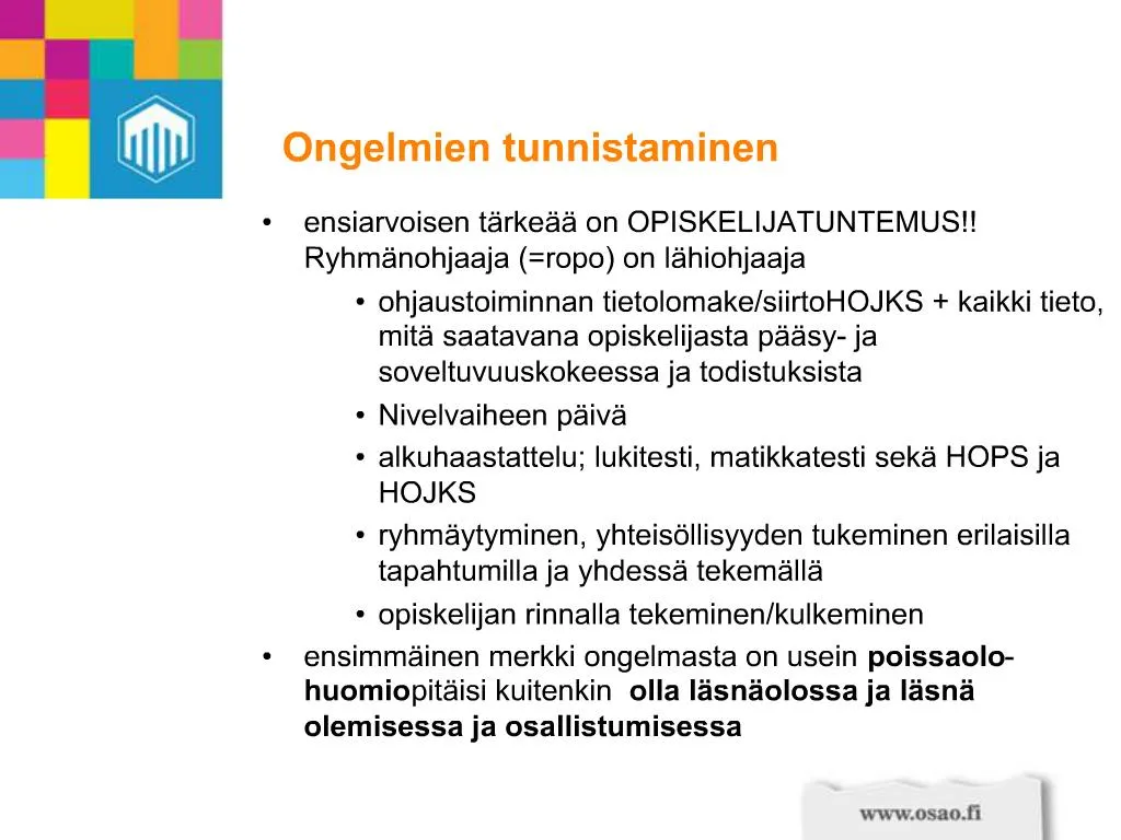 PPT Seija Lehto Vs yksik Njohtaja OSAO Pikisaaren Yksikk PowerPoint 