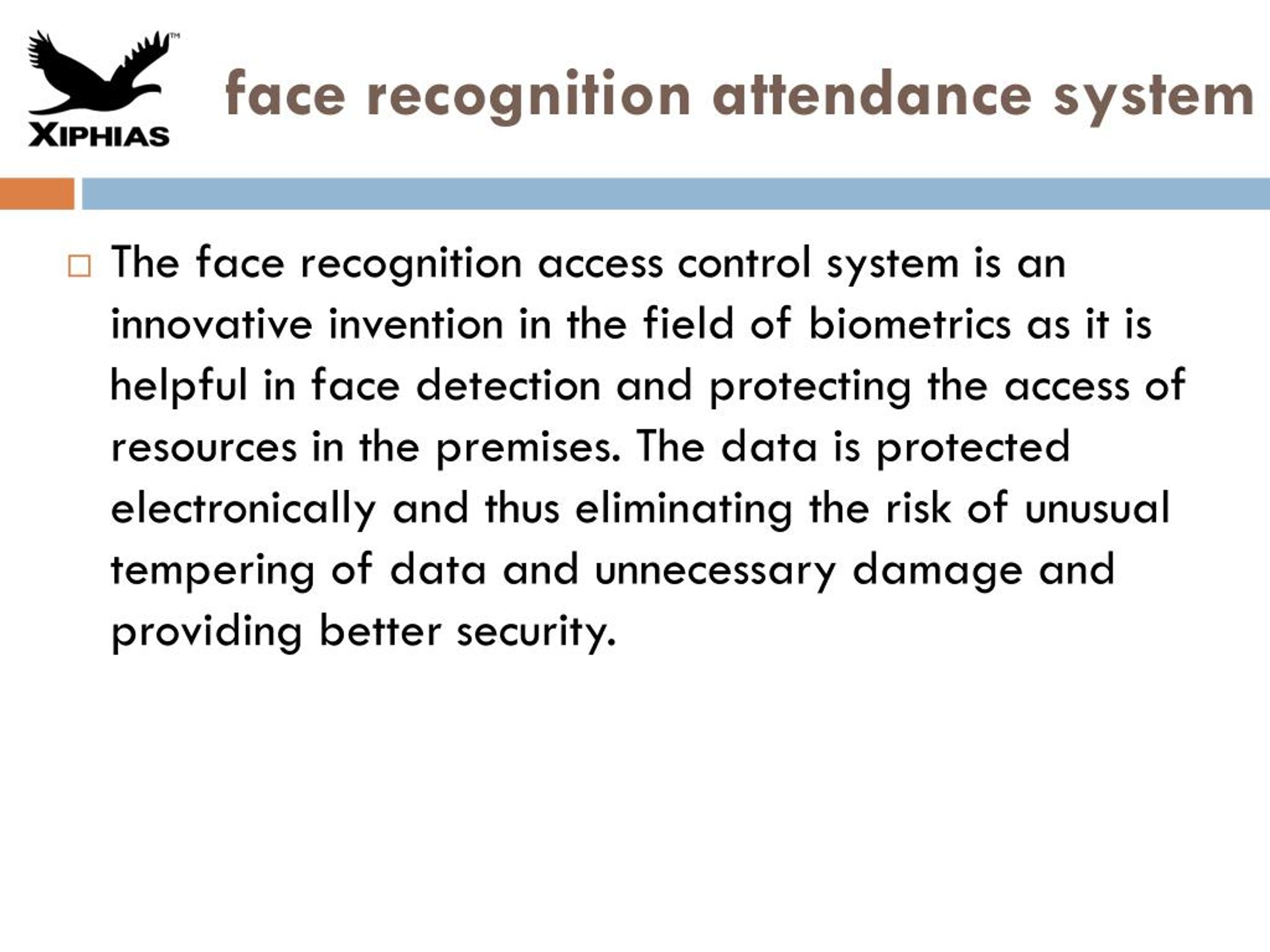 PPT - Face Recognition Attendance System PowerPoint Presentation, Free ...