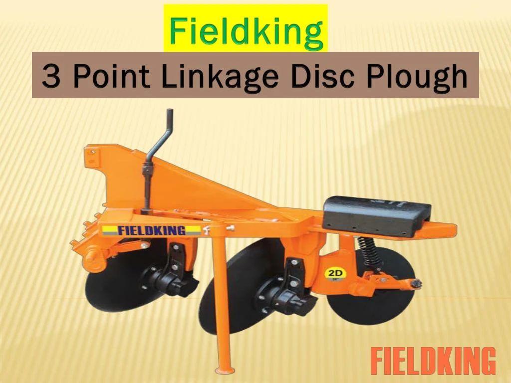 PPT Fieldking Mouldboard Plough PowerPoint Presentation, free