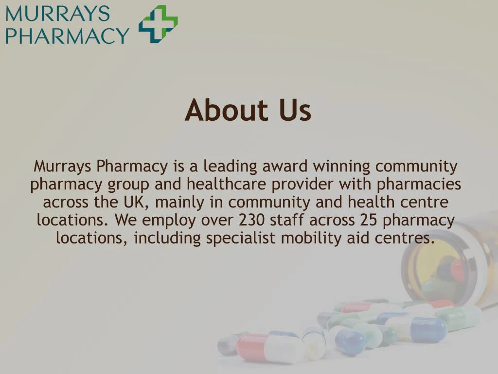 PPT Market Street Pharmacy Murrays Pharmacy PowerPoint Presentation