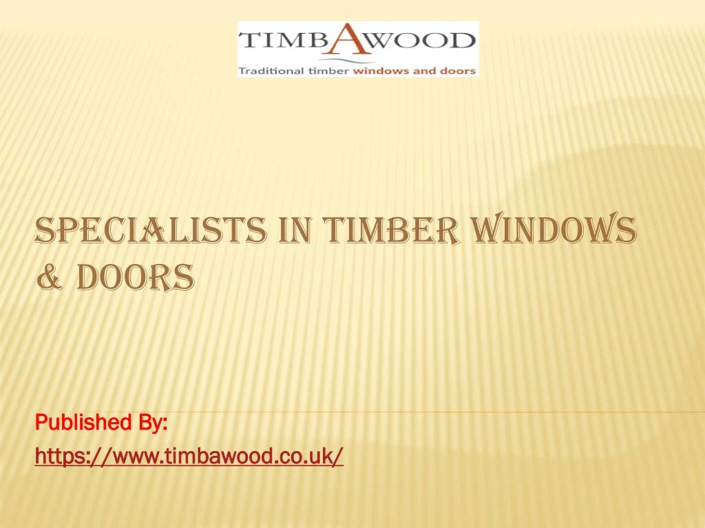 specialists in timber windows doors published by https www timbawood co uk n.