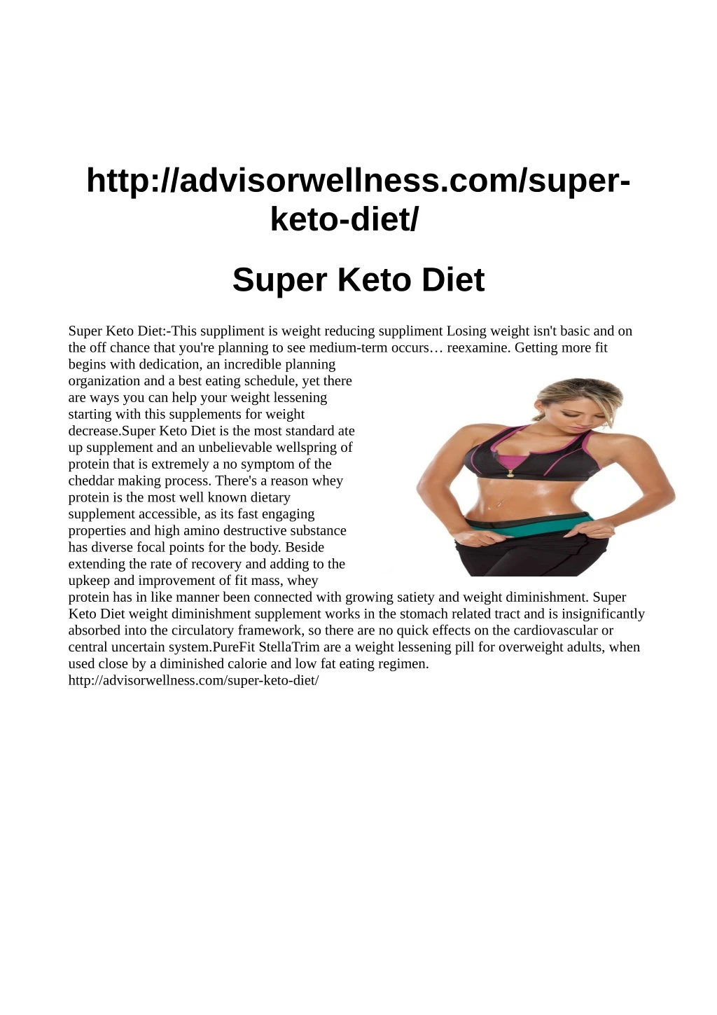 http advisorwellness com super keto diet n.