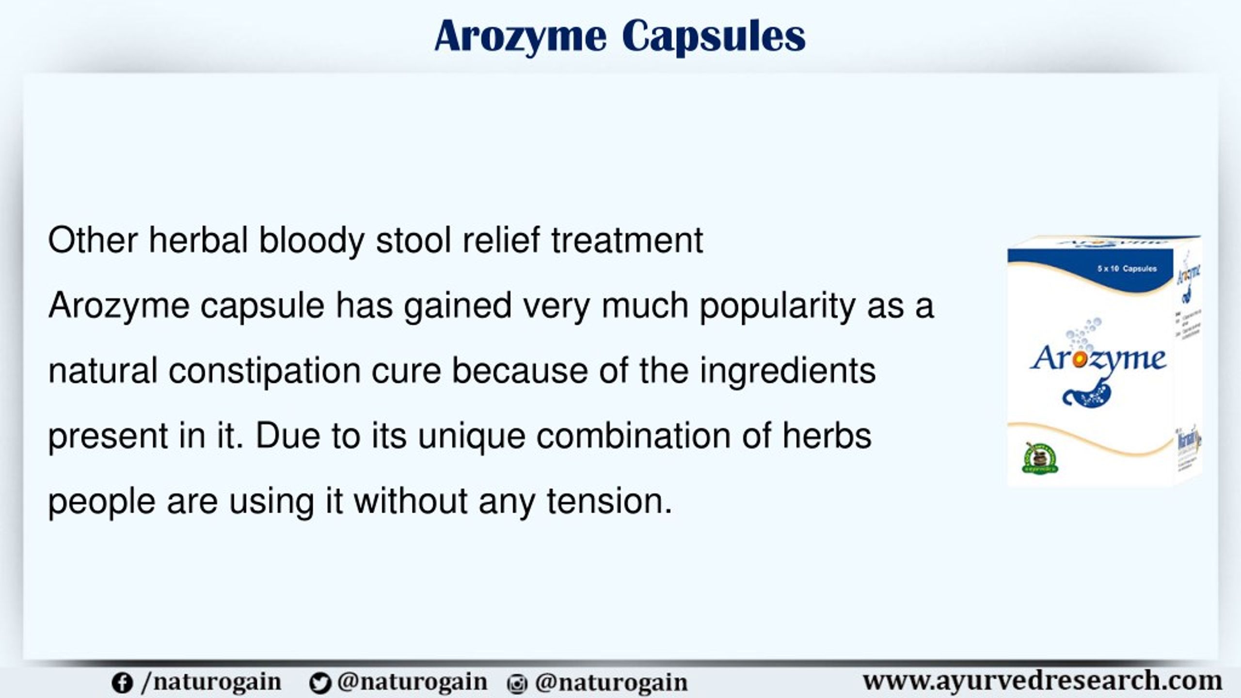 Ppt Natural Constipation Cure For Bloody Stool Relief Treatment