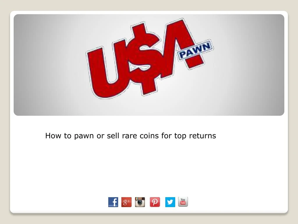 how to pawn or sell rare coins for top returns n.