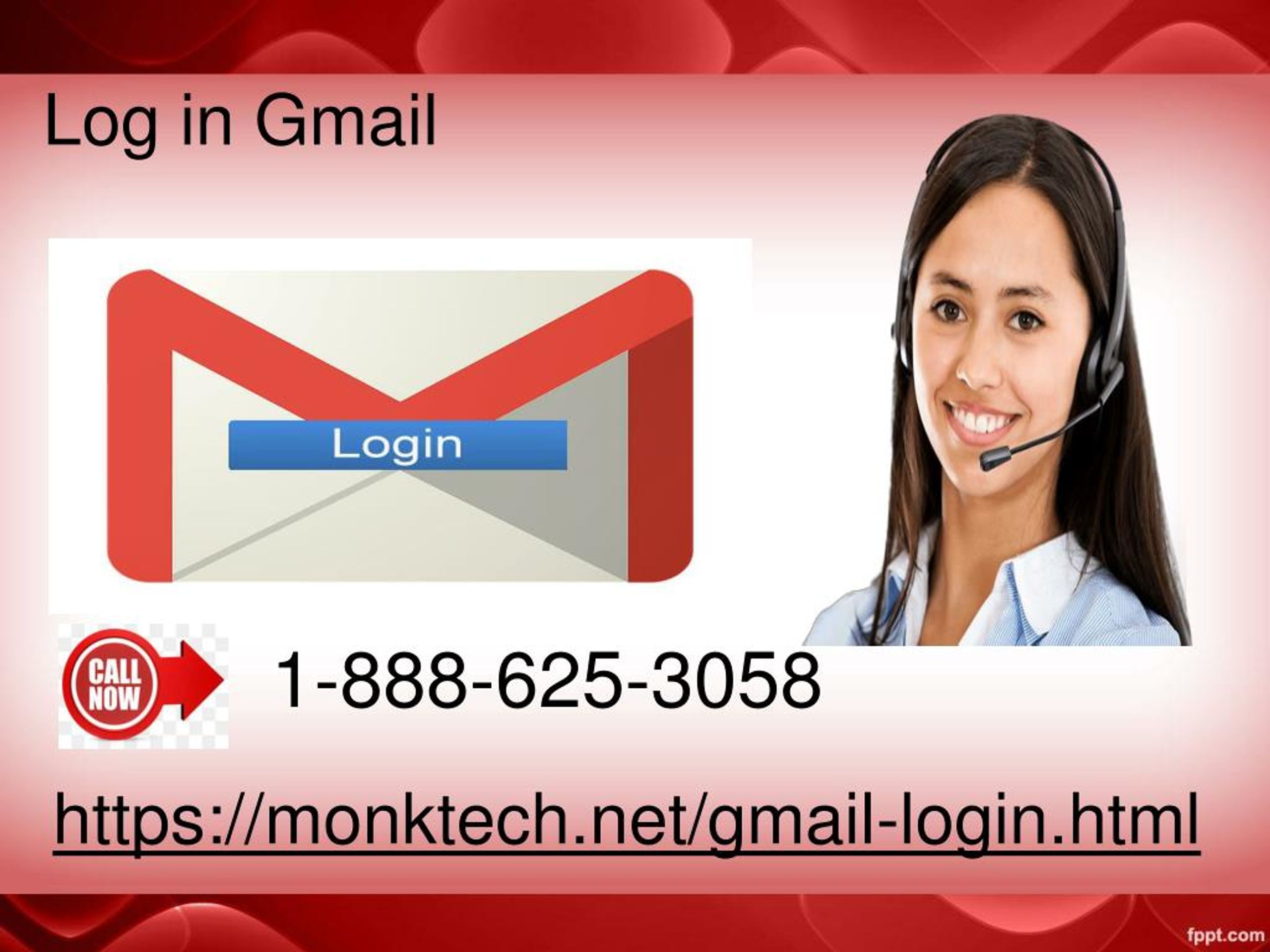 PPT Need assistance to log in Gmail 18886253058 at the time of 2