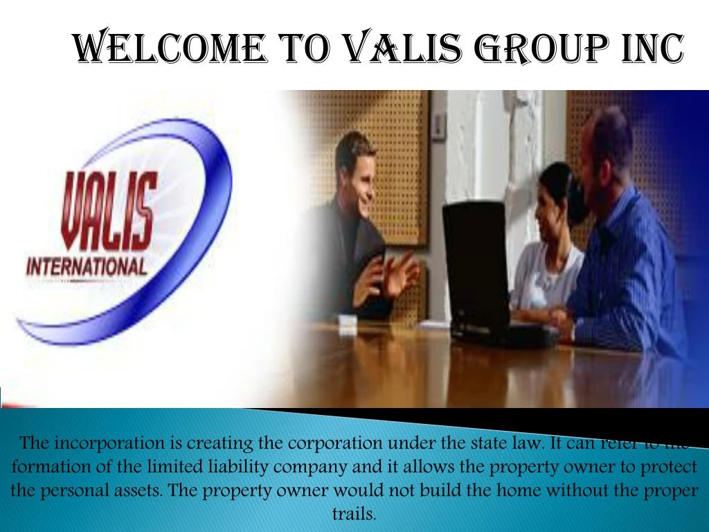 welcome to valis group inc n.