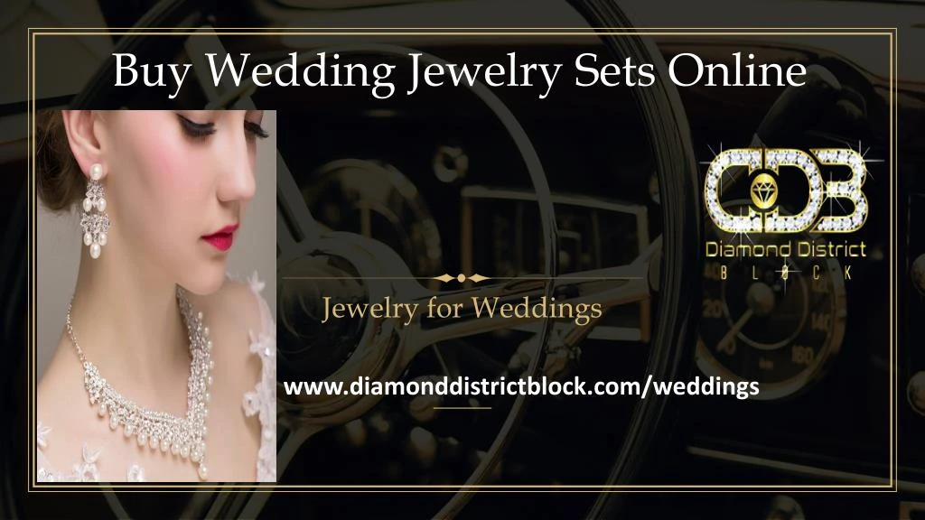 buy wedding jewelry sets online n.