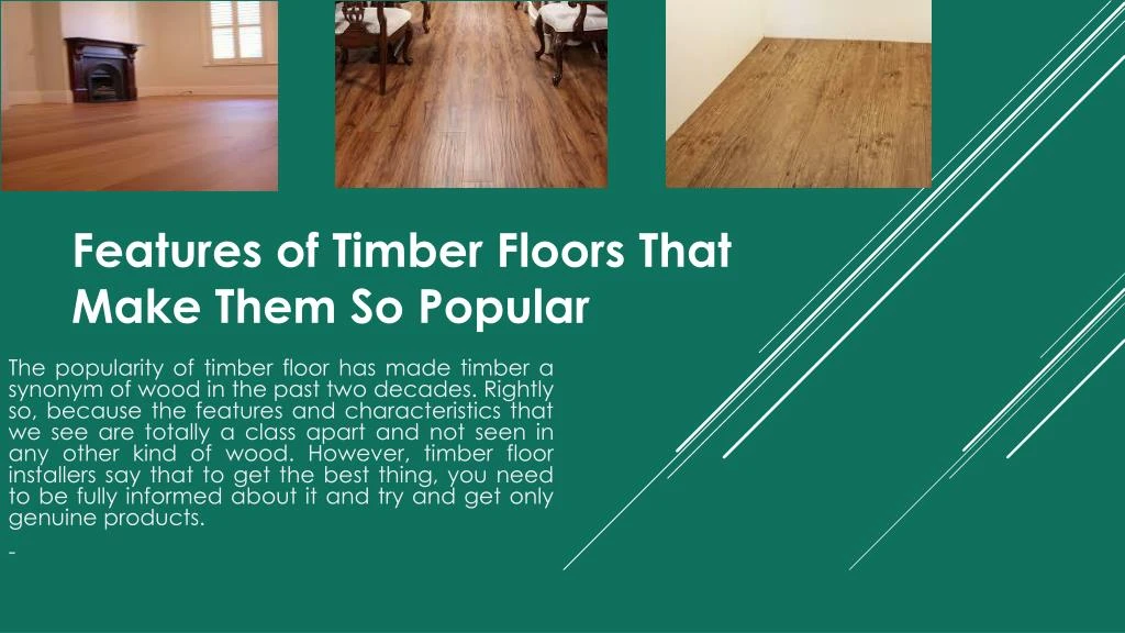 Ppt Features Of Timber Floors That Make Them So Popular